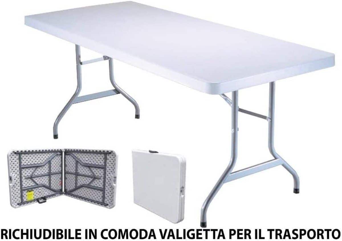 klaptafel staal picknicktafel buiten eten stevig frame