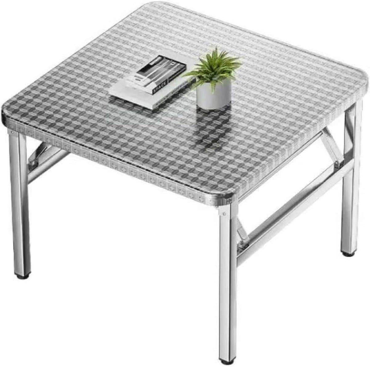 klaptafel staal plooibare tafel buiten koken geen