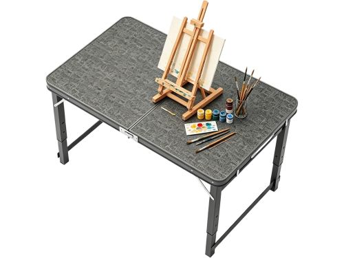 Klaptafel Stevig - Werktafel Draagbaar - Buiten Koken - Verstelbare