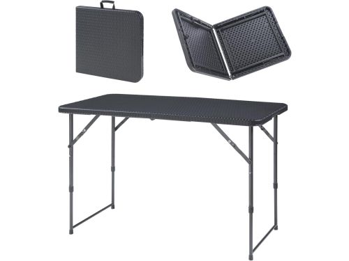 Klaptafel Tuintafel - Buitentafel Opvouwbaar - Buitenactiviteiten - In Hoogte
