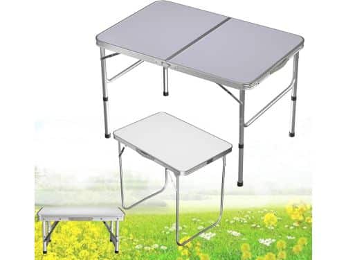Klaptafel - Verstelbare tafel - Buitenactiviteiten - Lichtgewicht en draagbaar