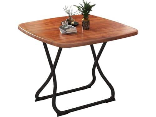 Klaptafel Vierkant - Eettafel Opvouwbaar - Eten en Werken