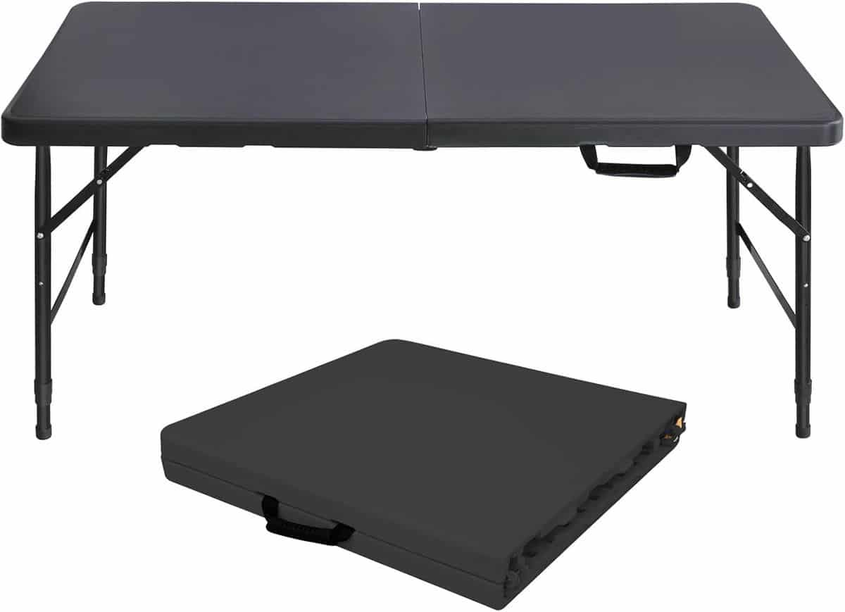 klaptafel vouwtafel buitenactiviteiten in hoogte verstelbaar