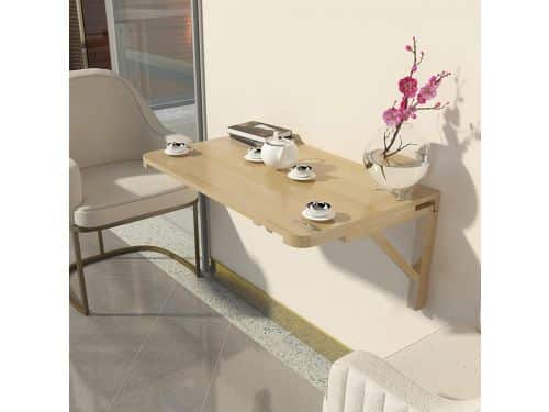 Klaptafel - Wandbureau - Ruimte Besparen - Driepoot Stabiliteit