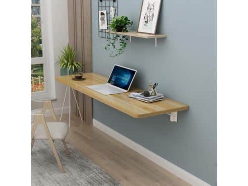 Klaptafel - Wandbureau - Ruimte Besparen - Opklapbaar - 40x30cm