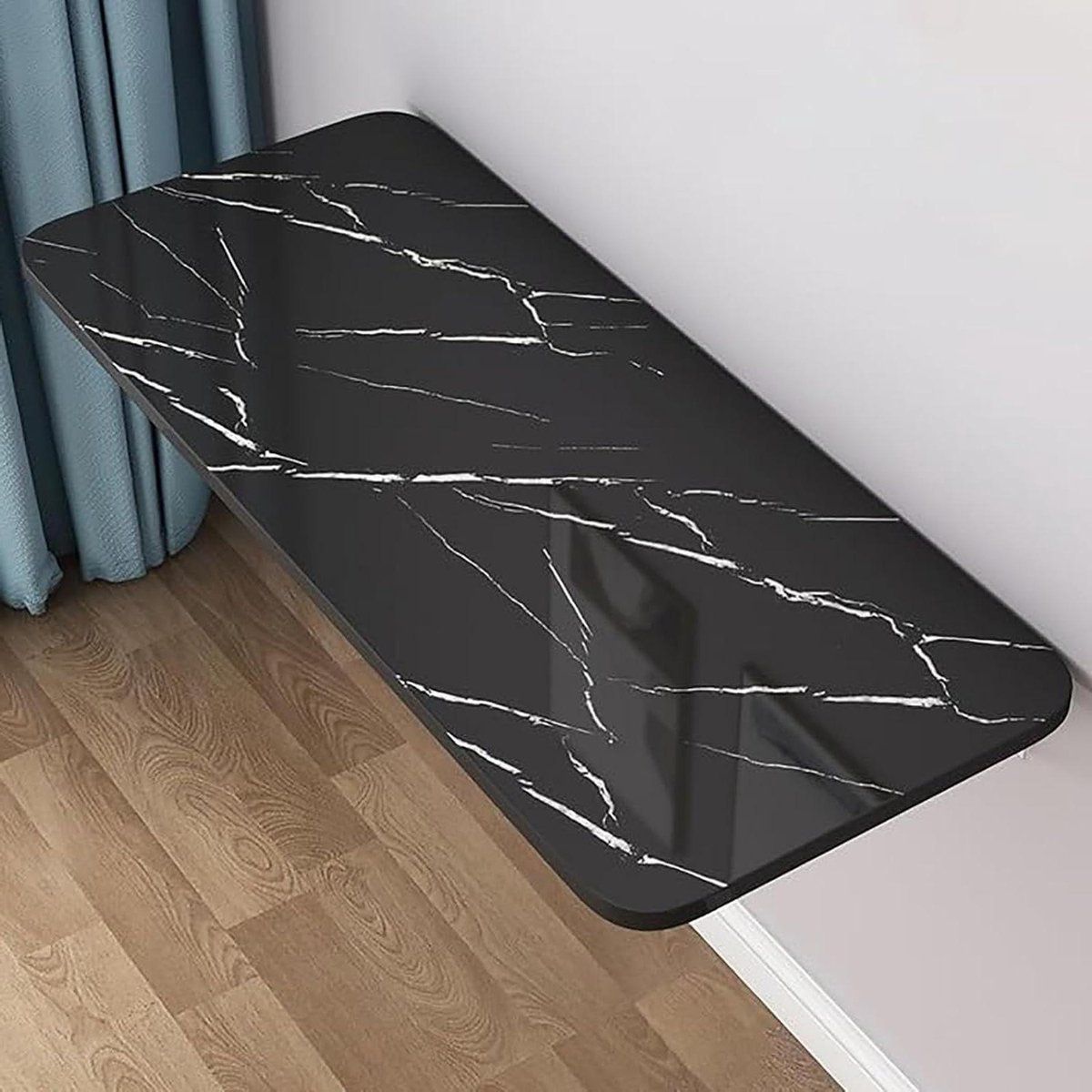 klaptafel wandbureau ruimte besparen opklapbaar ontwerp
