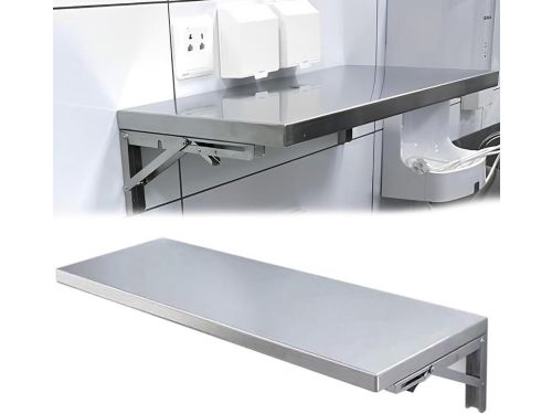 Klaptafel - Wandbureau - Ruimte Besparen - Roestvrij Staal