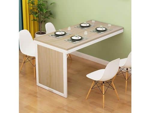 Klaptafel - Wandbureau - Ruimte Besparen - Verstevigd Stalen Frame
