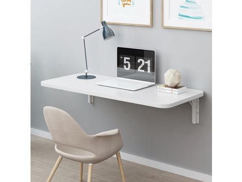 Klaptafel - Wandbureau - Ruimtebesparend Werken - Inklapbaar Ontwerp