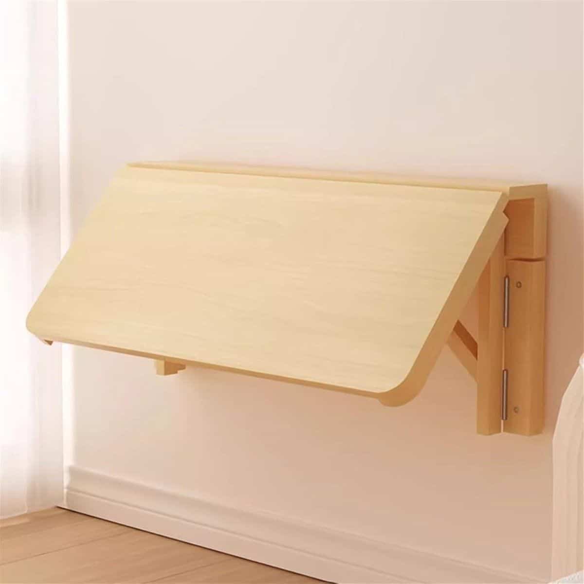 klaptafel wandbureau ruimtebesparend werken stabiel metalen frame
