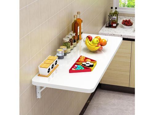 Klaptafel Wandmontage - Neerklapbureau Opklaptafel - Ruimte Besparen - Zware