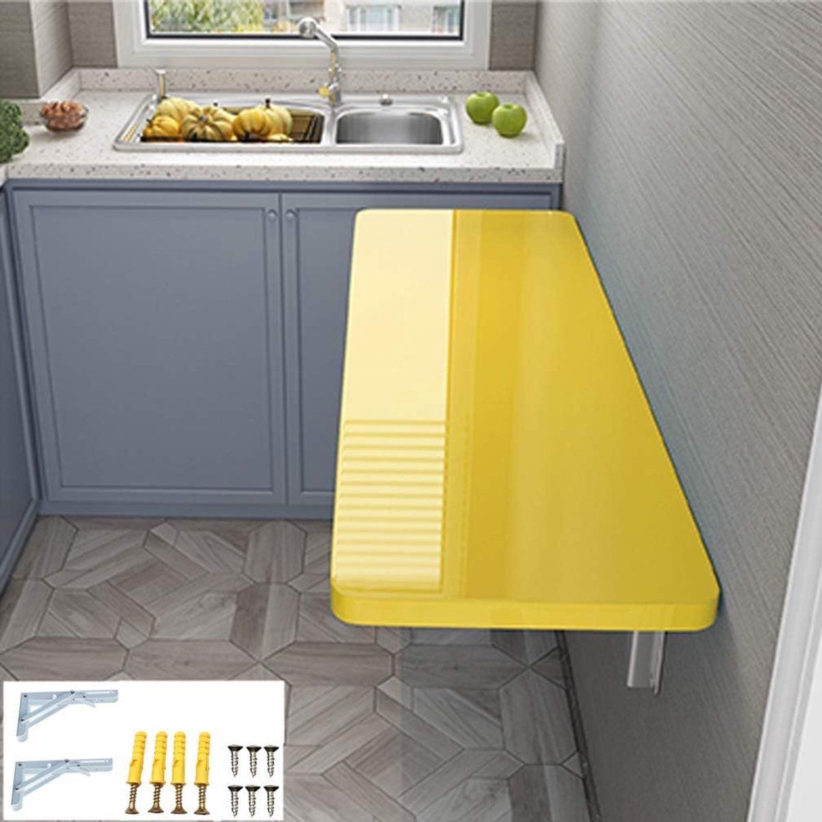 klaptafel wandtafel ruimte besparen opklapbaar ontwerp