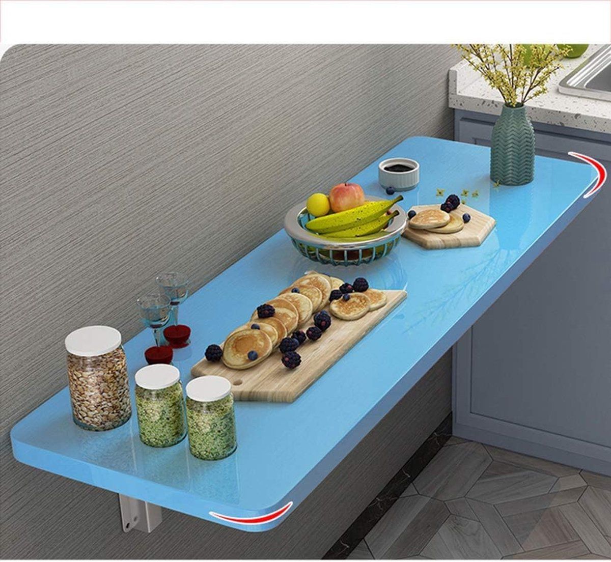 klaptafel wandtafel ruimte besparen opklapbaar ontwerp