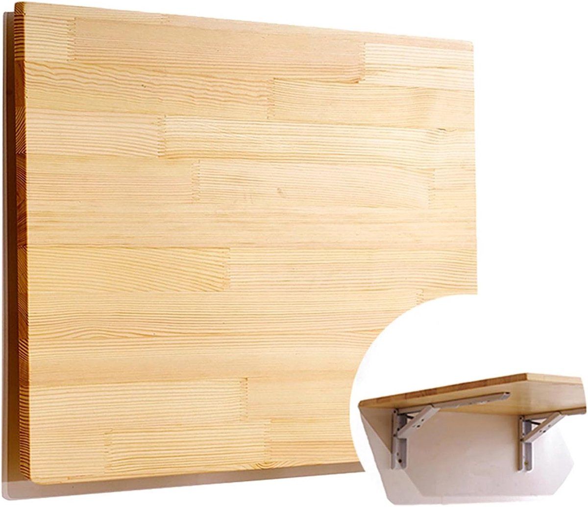 klaptafel wandtafel ruimtebesparing verstelbaar 80x40cm