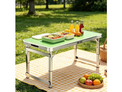 Klaptafel - Werktafel - Voedselbereiding - Verstelbare poten - 70-180cm