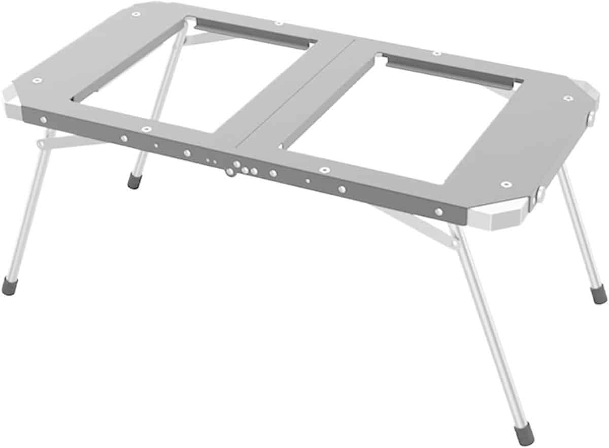 kleine klaptafel draagbare tafel kamperen en tuin