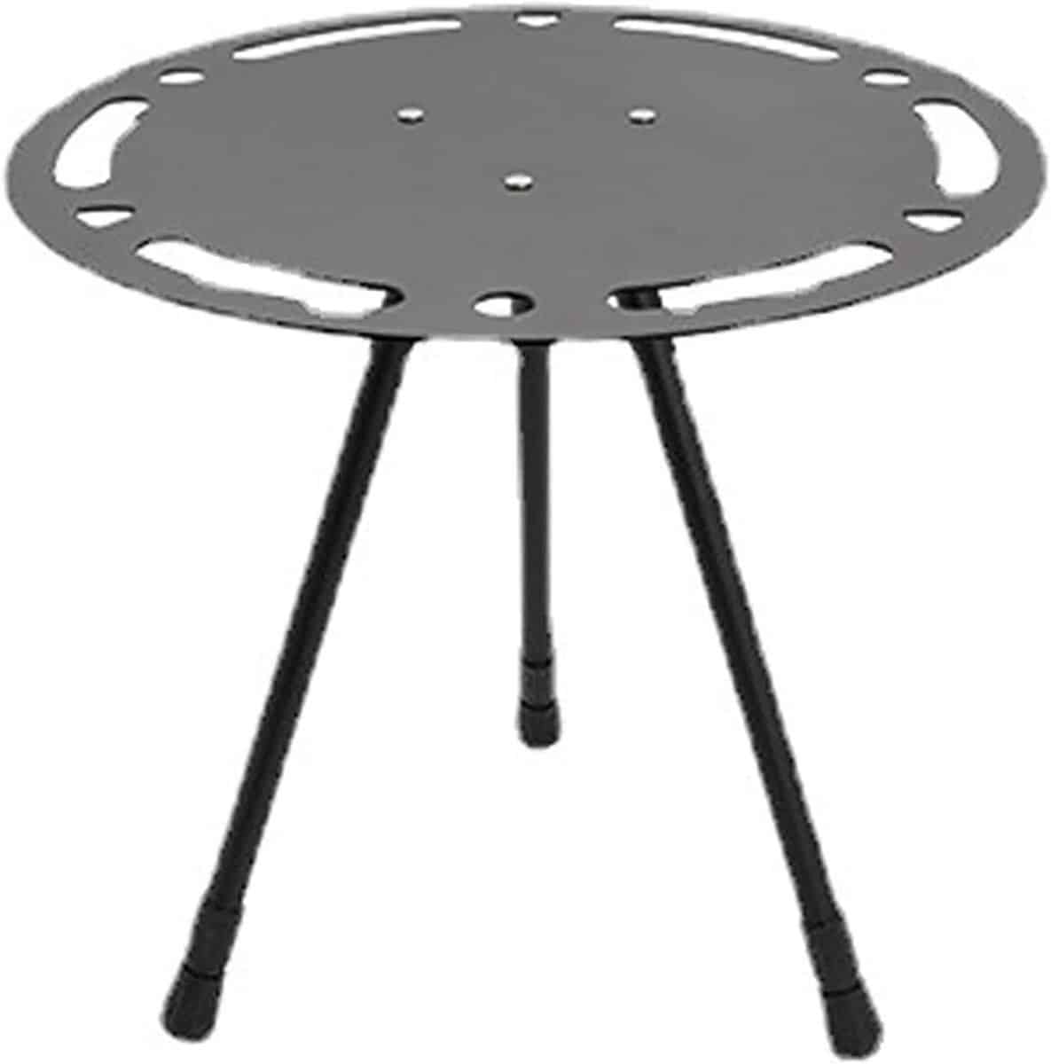 kleine ronde tafel klaptafel outdoor kamperen en picknicken