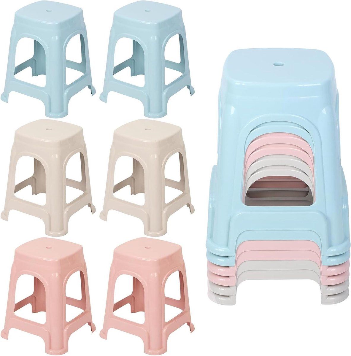 kunststof krukken stapelbare stoelen keuken en eetkamer
