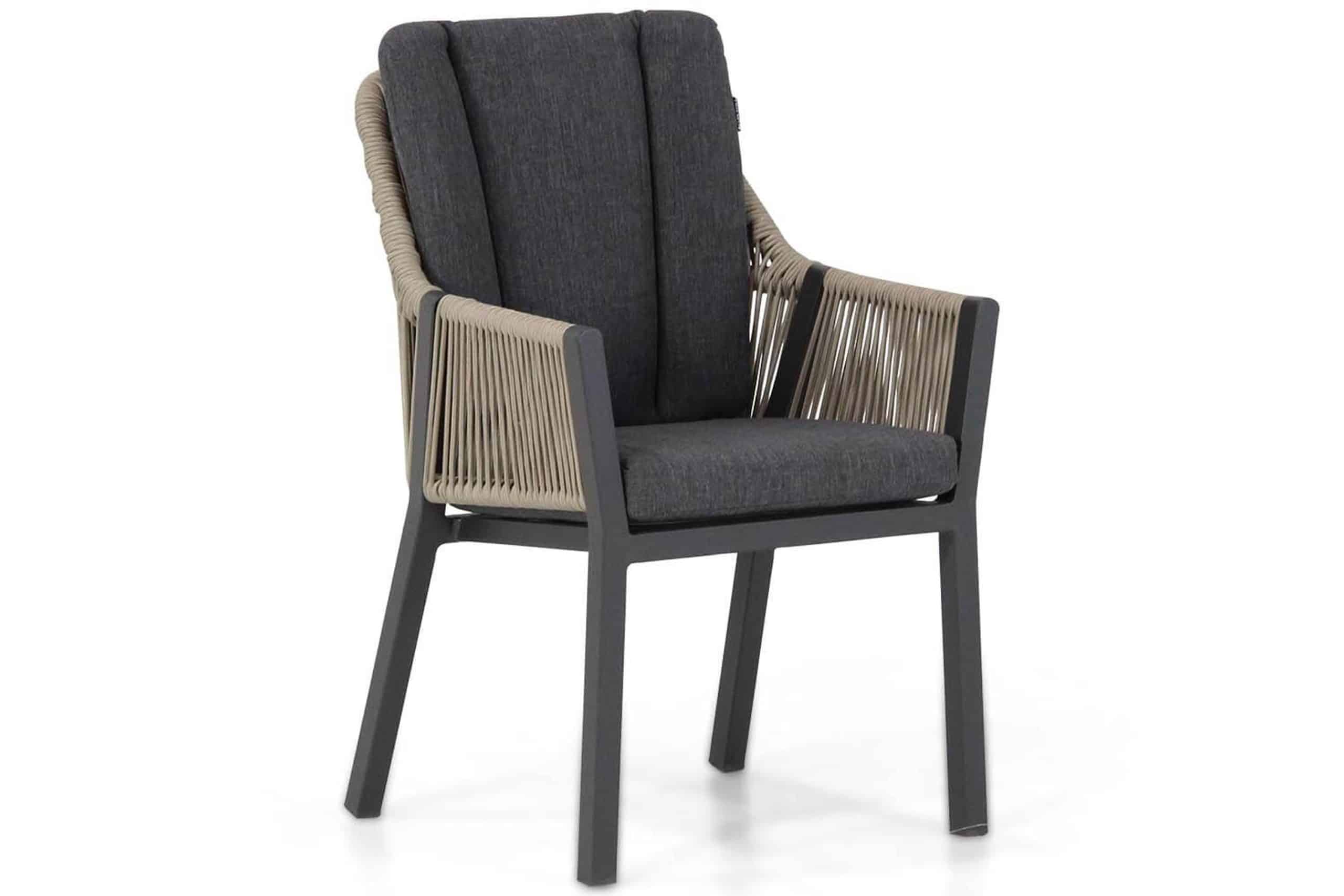 lifestyle verona dining tuinstoel taupe