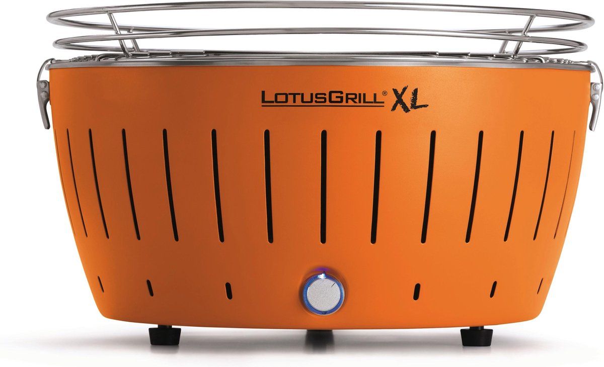lotusgrill xl tafelbarbecue Ø435 mm oranje