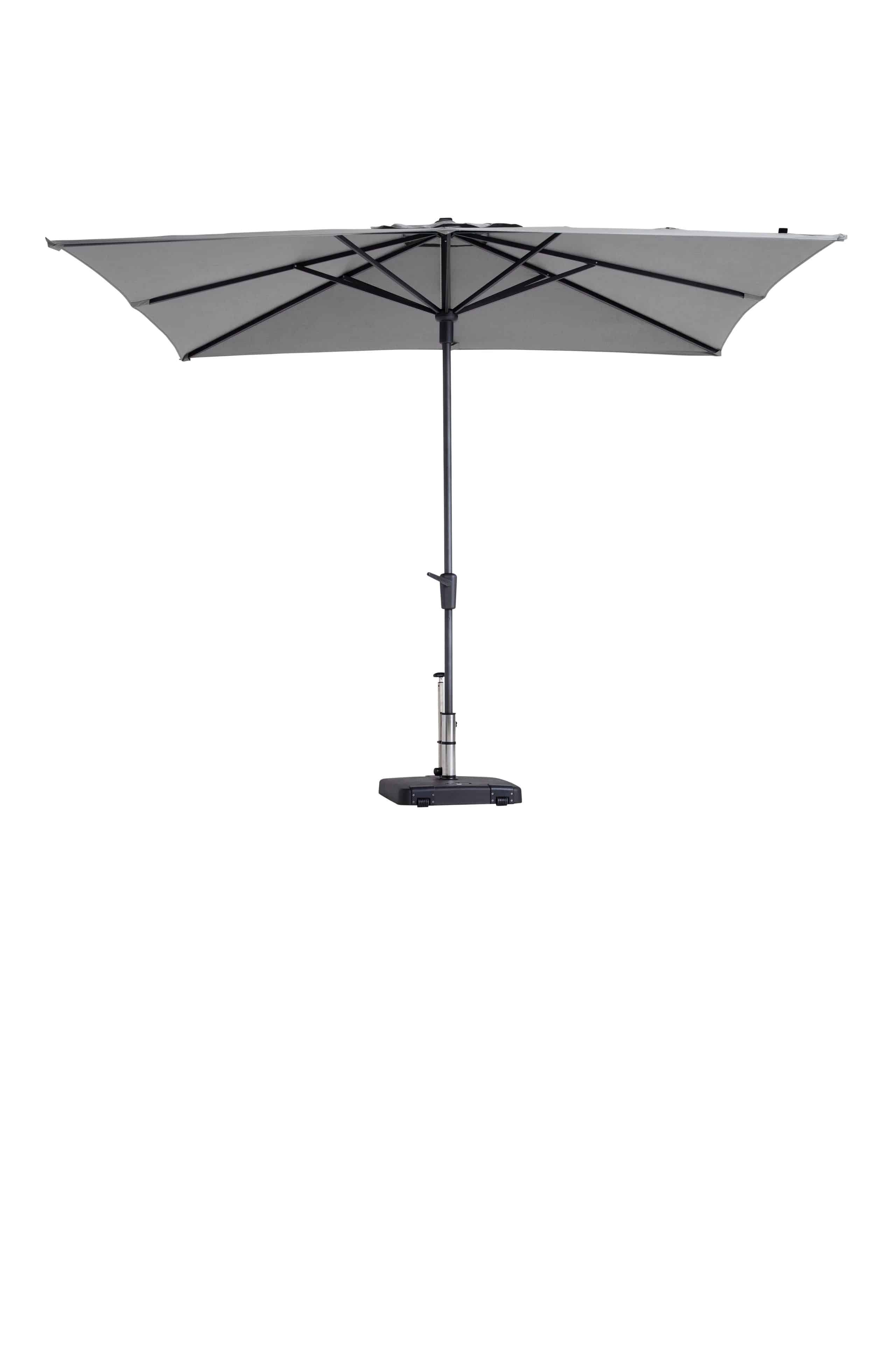 madison syros luxe parasol 280×280 light grey