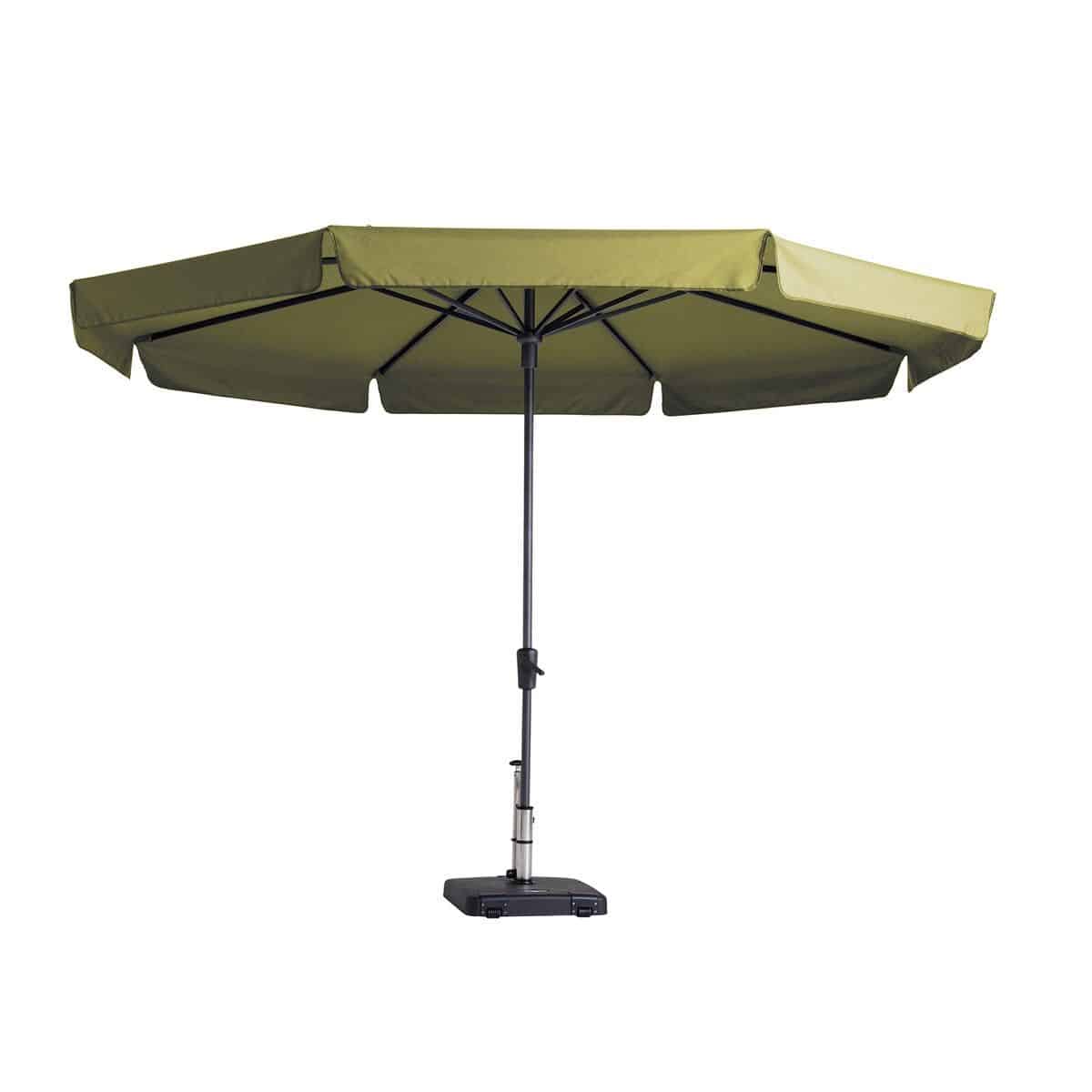 madison syros luxe parasol 350 cm sage green