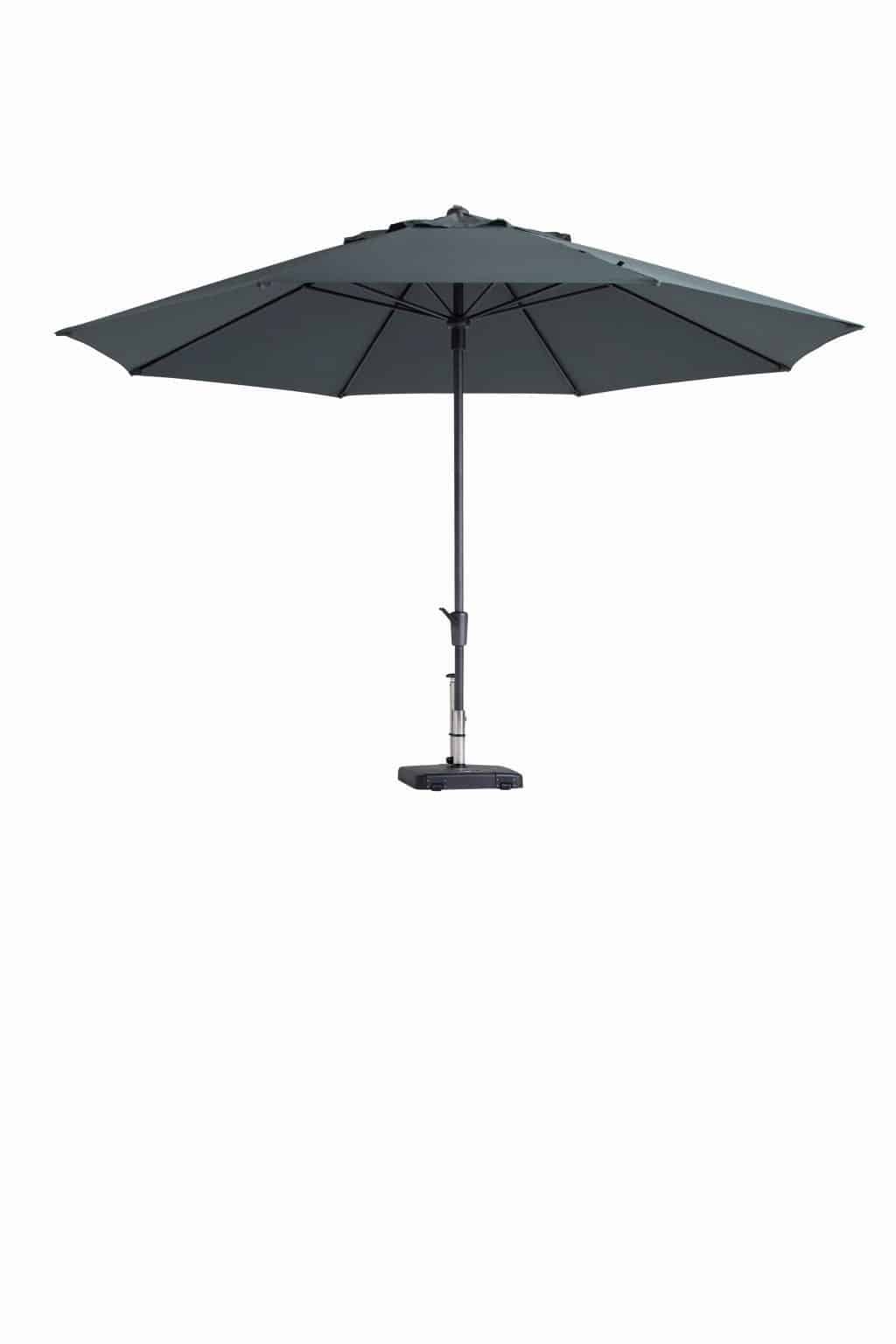 madison timor de luxe parasol 400 cm rond antraciet