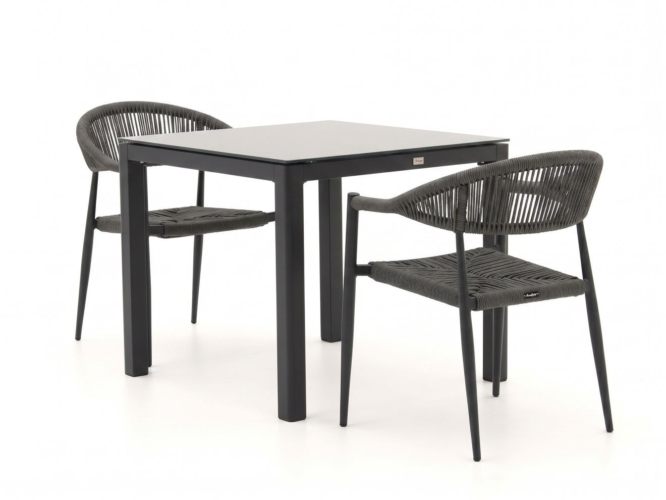 manifesto belpasso/la fonte 90cm dining tuinset 3 delig stapelbaar laagste prijsgarantie!