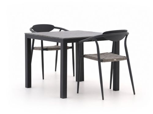 Manifesto Cavone/Fidenza 90cm dining tuinset 3-delig stapelbaar - Laagste prijsgarantie!