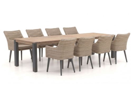 Manifesto Matese/ROUGH-S 300cm dining tuinset 9-delig - Laagste prijsgarantie!