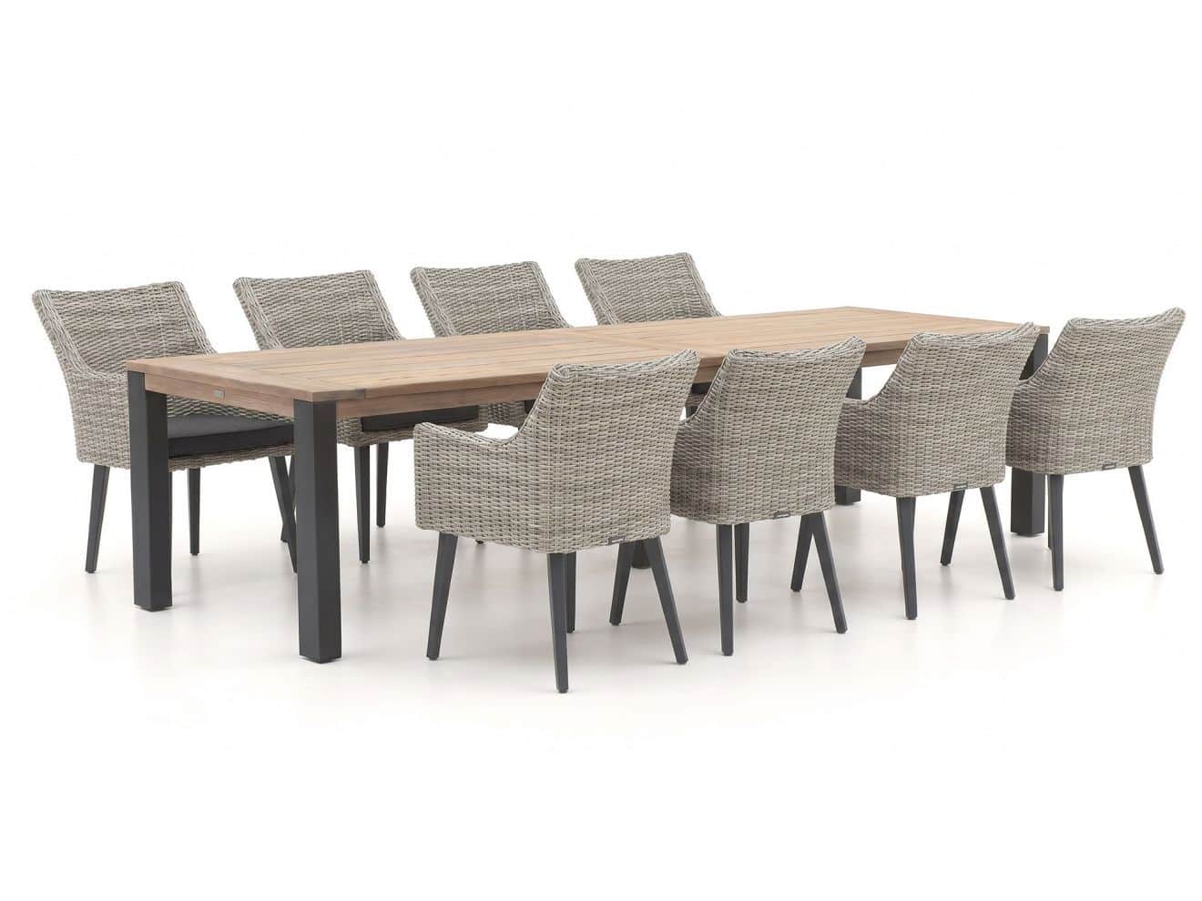 manifesto matese/rough s 300cm dining tuinset 9 delig laagste prijsgarantie!