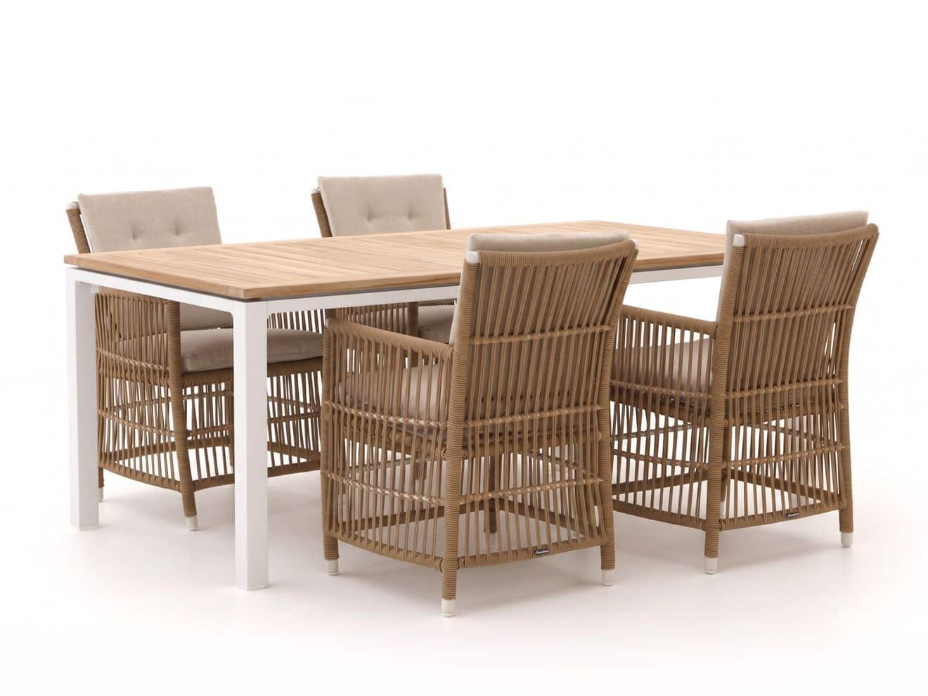 manifesto ortello/linosa 180cm dining tuinset 5 delig laagste prijsgarantie!