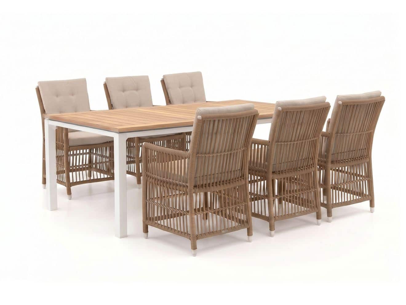 manifesto ortello/linosa 240cm dining tuinset 7 delig laagste prijsgarantie!