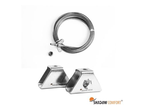 Manueel bevestigingsset harmonicadoek B 3,70 x L 6,50 m Shadow Comfort - Shadow comfort