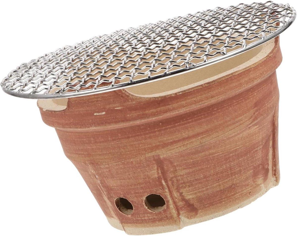mini houtskool grill draagbare bbq outdoor koken