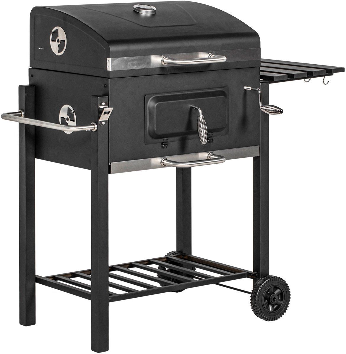 miryx grillwagen houtskoolgrill bbq smokerbarbecue staande grill