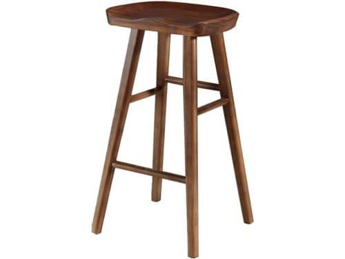 Moderne Houten Barkruk - Hoge Keukenstoel - Bar Keuken Gebruik