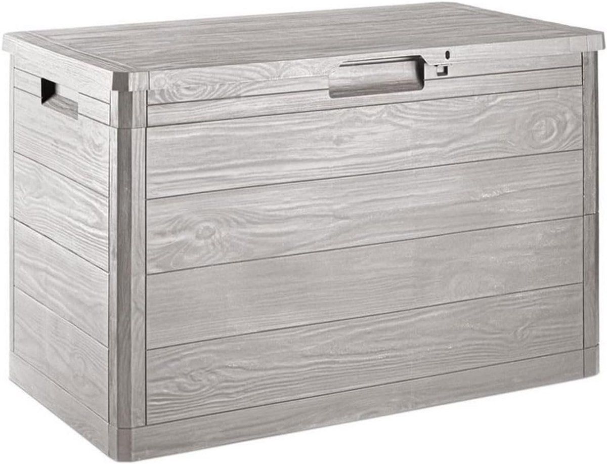 opbergbox buiten tuinbox deksel ruimte organiseren houtlook