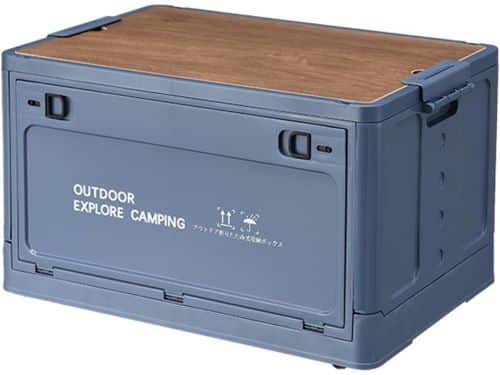 Opbergbox Kamperen - Vouwbare Box - Buiten Leven - Houten
