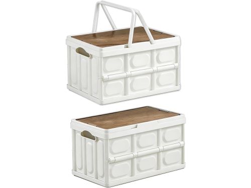 Opbergdoos met deksel - Klapbox set - Orde houden