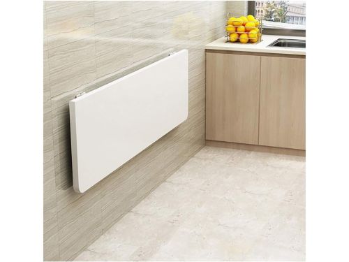 Opklapbare wandtafel - Houten klaptafel - Ruimtebesparend werken - Stabiel