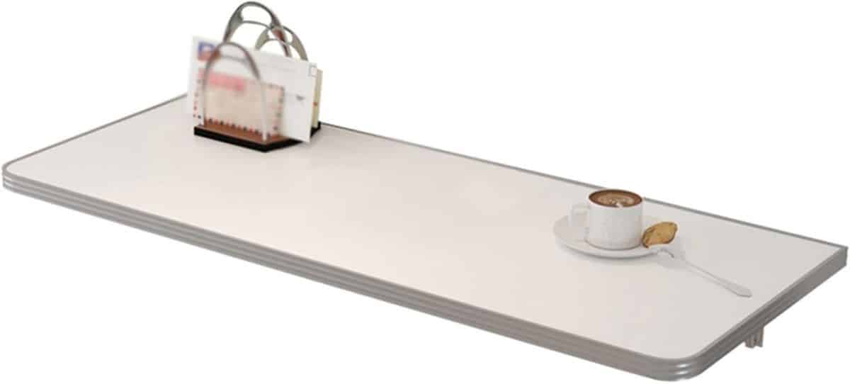 opklapbare werktafel wandtafel klaptafel ruimte besparen stabiele