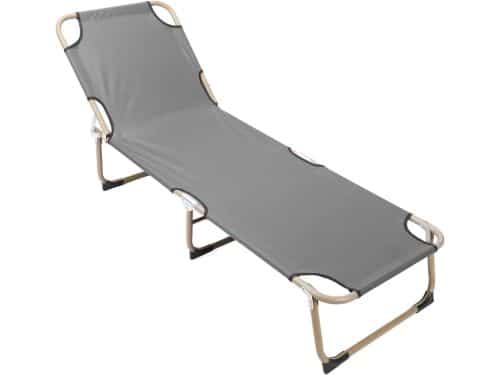 Opvouwbaar Ligbed - Camping Stoel - Buiten Ontspannen - 4