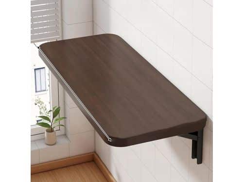 Opvouwbaar Wandbureau - Klaptafel Wandmontage - Ruimte Besparen - Sterk