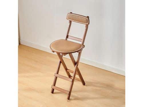Opvouwbare barkruk - Keukenstoel hoog - Ontbijt aan huis