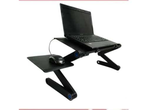 Opvouwbare bedtafel - Klaptafel laptop - Comfortabel werken - Verstelbare