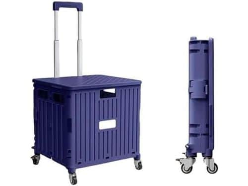 Opvouwbare Boodschappentrolley - Klimtrolley Kar - Boodschappen Vervoeren - Met
