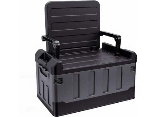 Opvouwbare Campingbox - Zitbare Opbergdoos - Buiten Opbergen - Multifunctioneel