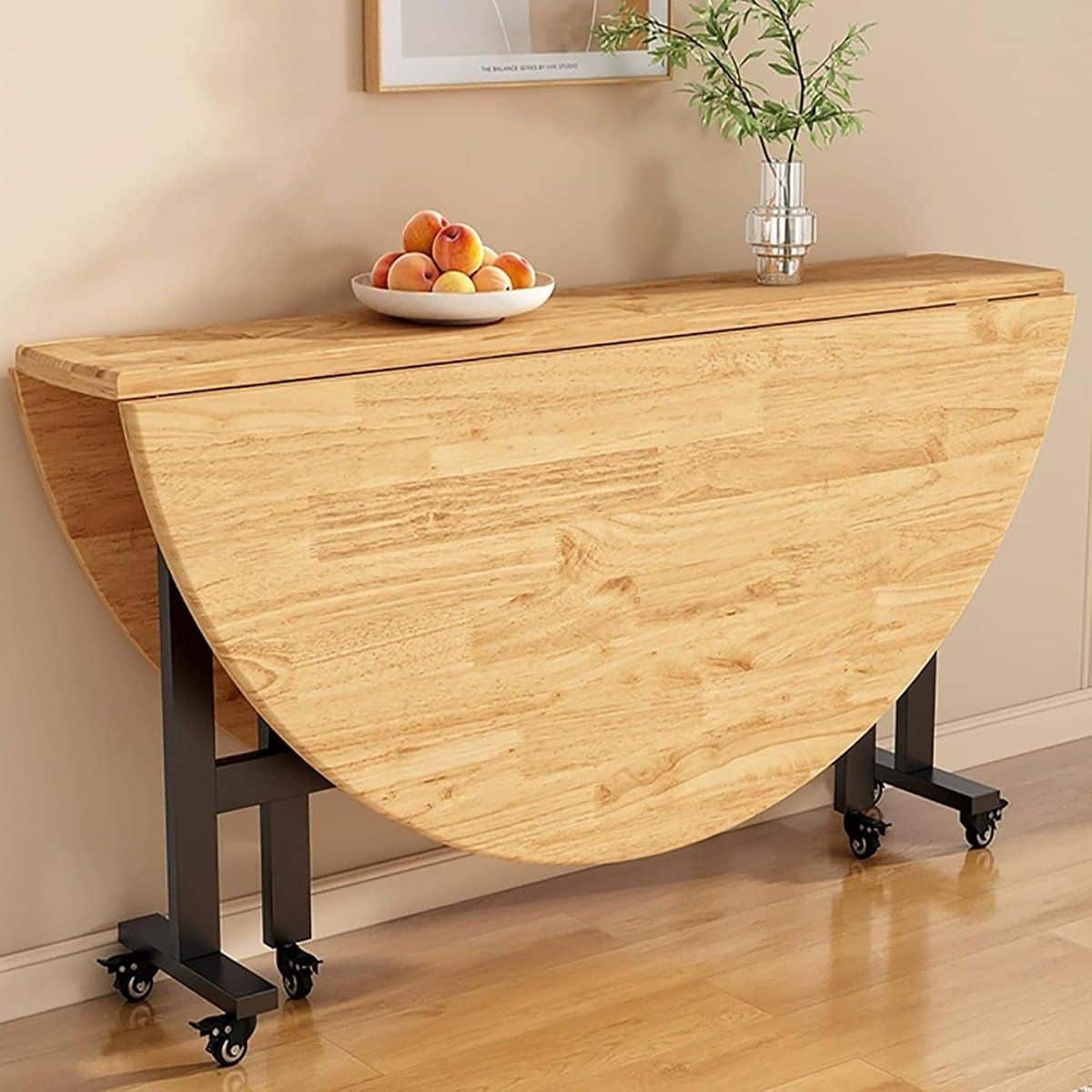 opvouwbare eettafel klaptafel keuken ruimte besparen met