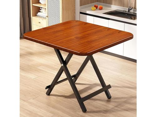 Opvouwbare Eettafel - Klaptafel Vierkant - Eten en Werken